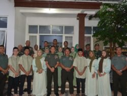 Kodim 0815/Mojokerto Salurkan Sedekah Prajurit ke Panti Asuhan Putra Prajurit Korem 082/CPYJ