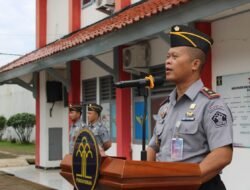 12 Pegawai Dapatkan Kenaikan Pangkat, Kalapas Kotaagung: Kinerja Harus Semakin Meningkat ..!!