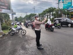 Rel Kereta Api di Jalan Bypass Diperbaiki, Satlantas Polres Mojokerto Umumkan Pengalihan Arus Lalu Lintas