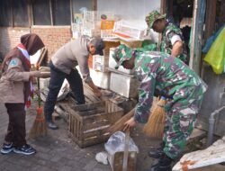 Hari Juang TNI-AD Ke-79, Kodim 0815/Mojokerto Gelar Karya Bakti di Kecamatan Puri dan Dlanggu