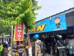 Satpol PP Kota Mojokerto Gempur Rokok Ilegal di Jalan Ijen dan Jalan Semeru