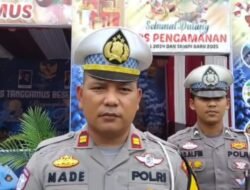 Dalam Rangka Operasi Lilin Krakatau 2024, Satlantas Polres Tanggamus Fokus Pada Kamseltibcarlantas di Jalinbar