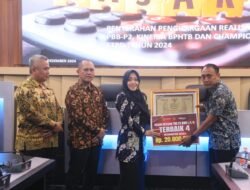 Bapenda Kabupaten Mojokerto Beri Penghargaan Kinerja Optimal dalam Pengelolaan Pajak Daerah