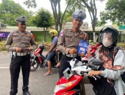 Polres Magetan Ajak Masyarakat Tingkatkan Kesadaran Berlalu Lintas Melalui Public Address