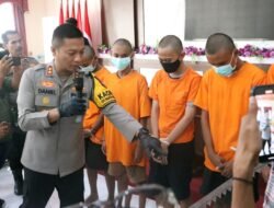 Polres Mojokerto Kota Tangkap ‘Gangster Casper’ Pelaku Curas di Depan Pabrik Ajinomoto