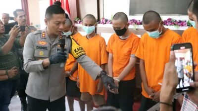 Polres Mojokerto Kota Tangkap 'Gangster Casper' Pelaku Curas di Depan Pabrik Ajinomoto