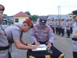 Kapolres Metro Pimpin Sertijab Kasat Reskrim Dan Kasat Narkoba