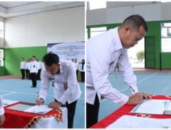 Lembaga Pemasyarakatan Kelas IIB Kotaagung Gelar Penandatanganan Pakta Integritas dan Perjanjian Kinerja Tahun 2025