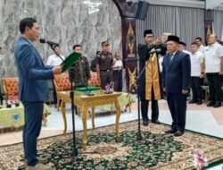 Bupati Batang Hari Fadhil Arief, Lantik Mula P Rambe Sebagai Pj Sekda Batang Hari