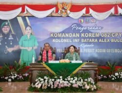 Kunjungan Kerja Danrem 082/CPYJ: Tekankan Kejujuran dan Ketulusan