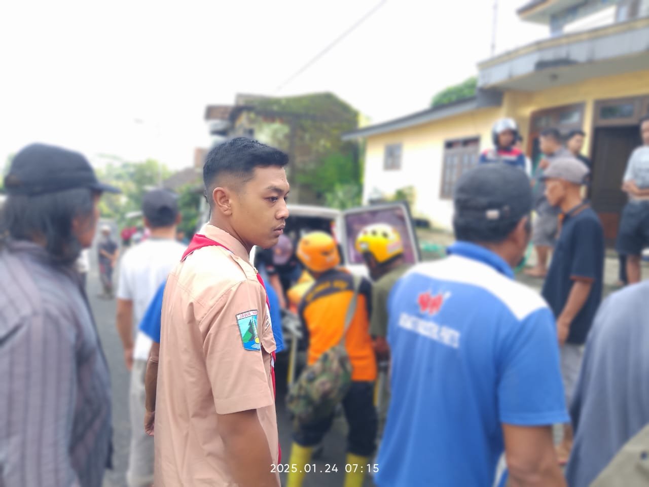 Kades Sukosari Tabrakan dengan Pemotor, Pemotor Tewas, Kades Sukosari Luka Fraktur di Tangan