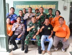 Pererat Kebersamaan, Koramil 0815/16 Pacet Bareng Yayasan Rumah Pemulihan Samaria Gelar Makan Siang Bersama Masyarakat