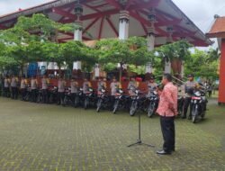 Apel Kendaraan Dinas Bhabinkamtibmas, Guna Maksimalkan Pelayanan Polri Untuk Masyarakat