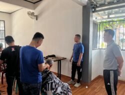 Lembaga Pemasyarakatan Kelas IIB KotaAgung Gelar Bhakti Sosial Cukur Rambut Geratis,Pada Jumat Berkah..