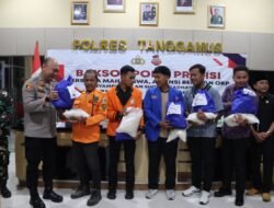 Menyambut Bulan Suci Ramadhan 1446 Hijriah Polres Tanggamus Menggelar Bakti Sosial