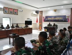 Dandim 0815/Mojokerto Pimpin Sidang Pankar UKP Periode 01 Oktober 2025