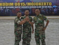 Mayor Inf Suwadi Resmi Jabat Kepala Staf Kodim 0815/Mojokerto