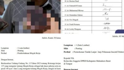 Bupati Halmahera Barat Diduga Bohongi Dokter, Insentif Dokter 2 Bulan Belum Dibayar