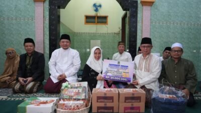 Safari Ramadan Perdana, Wali Kota Mojokerto Ning Ita Ajak Masyarakat Dukung “Panca Cita”