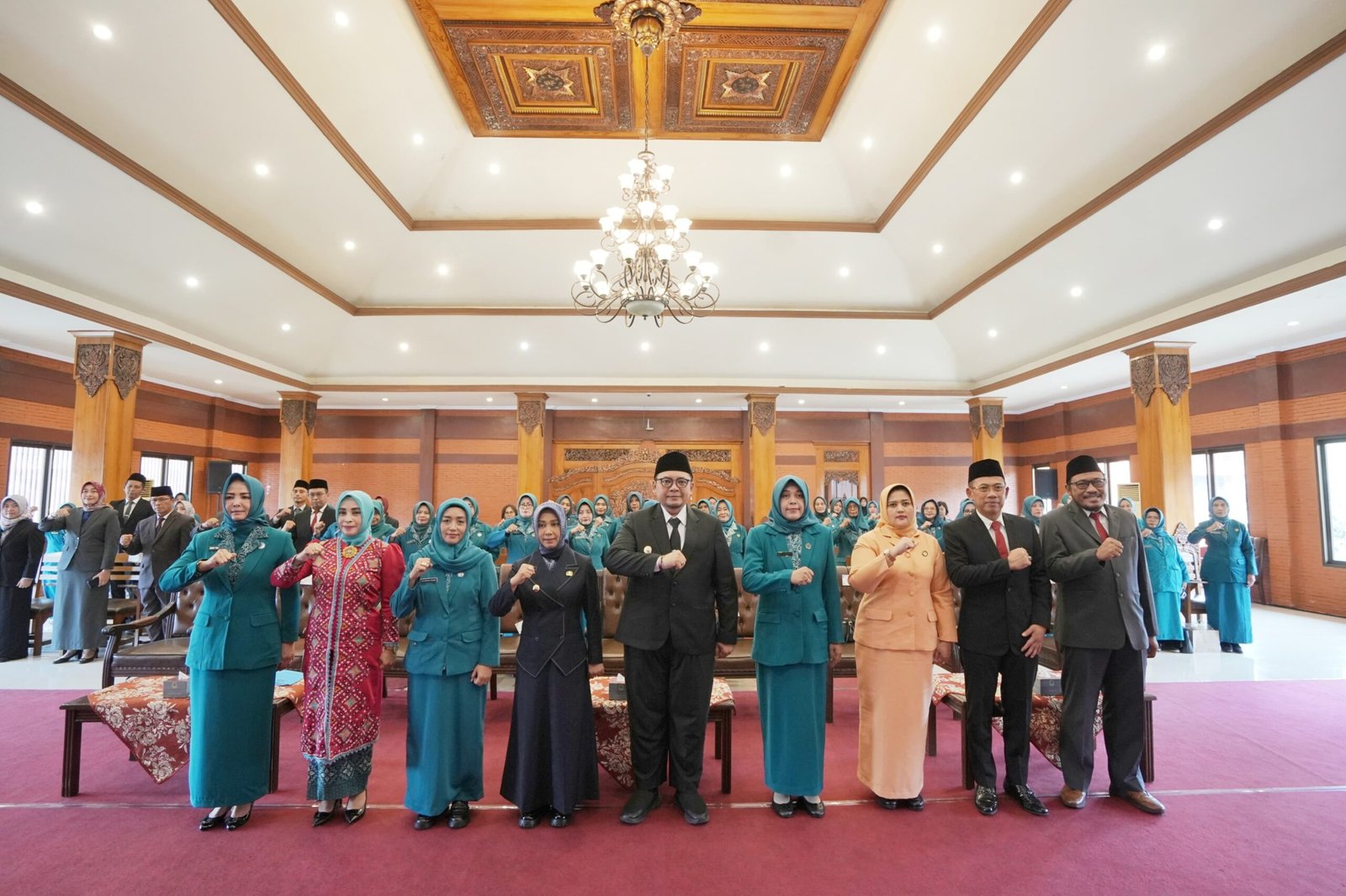 Sertijab Ketua TP PKK, Wali Kota Mojokerto Titip Sukseskan Program Pemerintah