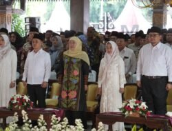 Wali Kota Mojokerto Hadiri Tasyakuran dan Santunan Anak Yatim Bersama Gubernur Jatim Khofifah