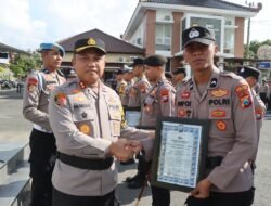 Tim Banjari Polres Pamekasan Raih Juara 1 Festival Solawat se Jatim