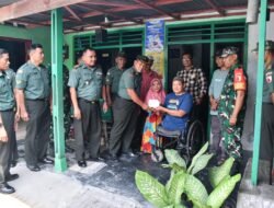 Berkah Ramadhan : Kodim 0815/Mojokerto Salurkan Bantuan untuk Penyandang Disabilitas melalui Program Sedekah Prajurit