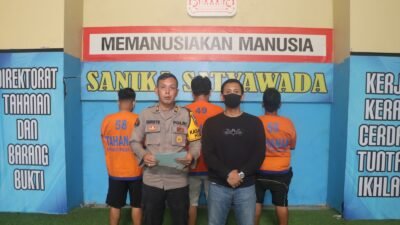 Polres Pelabuhan Tanjungperak Berhasil Amankan Terduga Pelaku Penusukan Warga Gresik di Surabaya