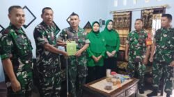 Santunan Sedekah Prajurit: Wujud Kepedulian Kodim 0815/Mojokerto Dukung Pemulihan Kesehatan Anggota