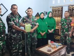 Santunan Sedekah Prajurit: Wujud Kepedulian Kodim 0815/Mojokerto Dukung Pemulihan Kesehatan Anggota