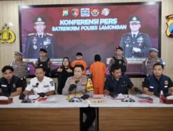 Polres Lamongan Berhasil Amankan Dua Tersangka Penembakan 6 Jam Pasca Kejadian di Desa Sembung