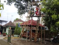 Tingkatkan Ketangkasan, Saka Wira Kartika Koramil 0815/18 Gondang Gelar Outbound dan Mountaineering