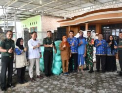 Pastikan HPP GKP, Dandim 0815/Mojokerto Pantau Sergab di Kecamatan Gedeg