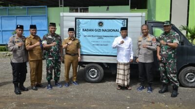 Sukseskan Program MBG, Dandim 0815 Bersama Forkopimda Mojokerto Tinjau Dapur Sehat SPPG Ponpes Amanatul Ummah