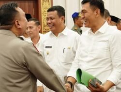 Bupati Batang Hari Hadiri Rakor Lintas Sektoral Dalam Rangka Persiapan Pengamanan Idul Fitri 1446 H