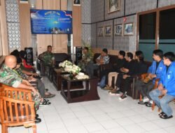 Dandim 0815/Mojokerto Audiensi Bersama Perwakilan Mahasiswa Se-Mojokerto Raya