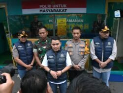 Dandim 0815/Mojokerto Bersama Forkopimda Kabupaten Mojokerto Tinjau Pos Pam dan Pos Yan Lebaran Tahun 2025