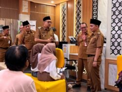 Saat Sidak MPP, Gus Barra Nyatakan UHC Kabupaten Mojokerto Telah Capai Angka 100%