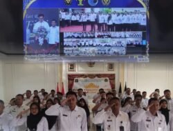 Apel Perdana dan Halal Bi Halal Pegawai Rutan Bandar Lampung pada Idul Fitri 1446 H / 2025 M