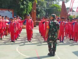 Koramil 0815/19 Magersari Bekali Siswa SMPN 2 Semangat Nasionalisme dan Kedisiplinan