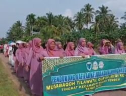 Ribuan Peserta Pawai Ta’aruf Meriahkan Pembukaan MTQ ke-54 Tingkat Kabupaten Batang Hari