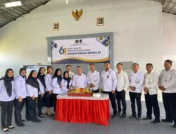 Peringati Hari Bakti Pemasyarakatan ke-61, Lapas Narkotika Kelas IIA Bandar Lampung Gelar Tasyakuran dan Potong Tumpeng