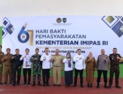 Lapas Kelas IIB Kotaagung Gelar Tasyakuran Hari Bakti Pemasyarakatan ke-61, Dua Pegawai dan Dua Mitra Raih Penghargaan Serta Jadikan WBP Sebagai Pelaku Aktif Pembangunan