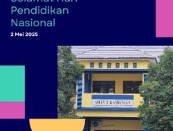 SMAN 1 Kandangan Kabupaten Kediri Mengucapkan Selamat Hari Pendidikan Nasional 2 Mei 2025