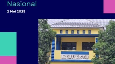 SMAN 1 Kandangan Kabupaten Kediri Mengucapkan Selamat Hari Pendidikan Nasional 2 Mei 2025