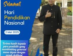 SMAN Kedamean Kabupaten Gresik Mengucapkan Selamat Hari Pendidikan Nasional 2 Mei 2025