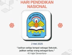 SMAN Ploso Kabupaten Jombang Mengucapkan Selamat Hari Pendidikan Nasional 2 Mei 2025