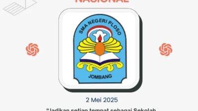 SMAN Ploso Kabupaten Jombang Mengucapkan Selamat Hari Pendidikan Nasional 2 Mei 2025
