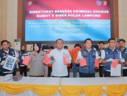 Tiga Lelaki Dan Satu Wanita Di Tangkap Krimsus Polda Lampung,Ini Kasusnya..!!
