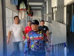 Pastikan Pelayanan Prima, Karutan Kotabumi Pimpin Langsung Kontrol Hunian dan Fasilitas Layanan